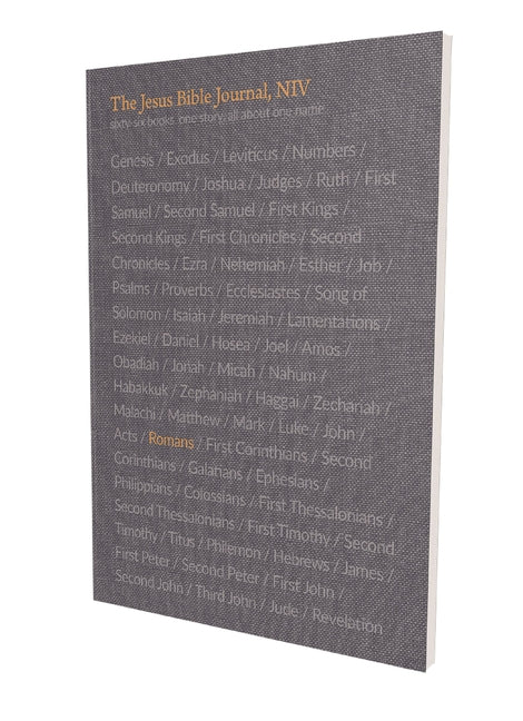 Jesus Bible Journal, Romans, Niv, Paperback, Comfort Print - Ingram