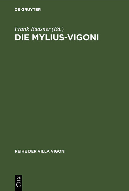 Die Mylius-Vigoni: Deutsche Und Italiener Im 19. Und 20. Jahrhundert (Reprint 2015) - Ingram