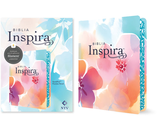 Biblia Inspira Ntv Con Filament (Sentipiel, Paraíso Floral) - Ingram