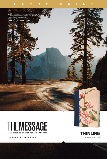Message Thinline, Large Print (Leather-Look, Garden Bloom) - Ingram