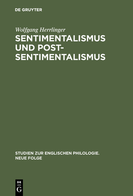Sentimentalismus und Postsentimentalismus (Reprint 2017) - Ingram