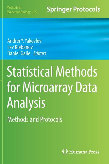 Statistical Methods for Microarray Data Analysis: Methods and Protocols (2013) - Ingram