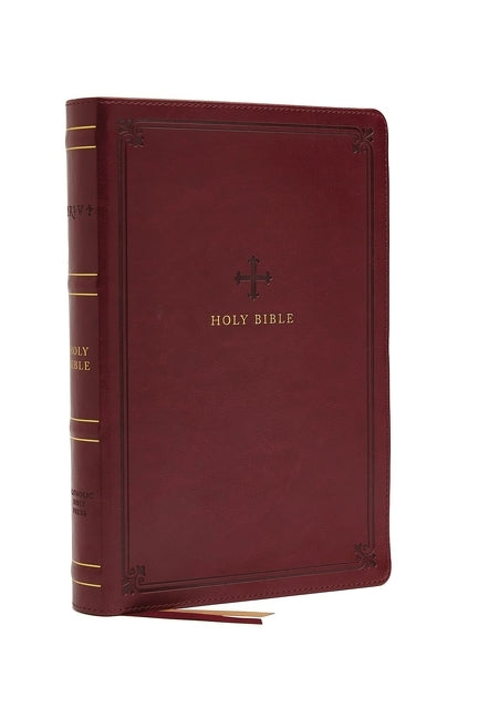 Nrsv, Catholic Bible, Standard Large Print, Leathersoft, Red, Comfort Print: Holy Bible - Ingram