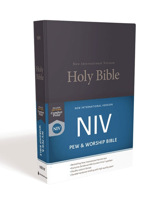NIV, Pew and Worship Bible, Hardcover, Blue (Special) - Ingram