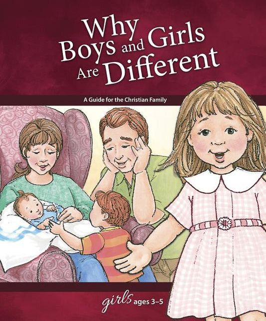 Why Boys and Girls Are Different: For Girls Ages 3-5 - Learning about Sex - Ingram