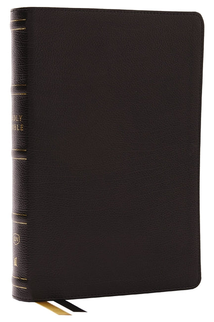 KJV Holy Bible with 73,000 Center-Column Cross References, Black Genuine Leather, Red Letter, Comfort Print: King James Version - Ingram
