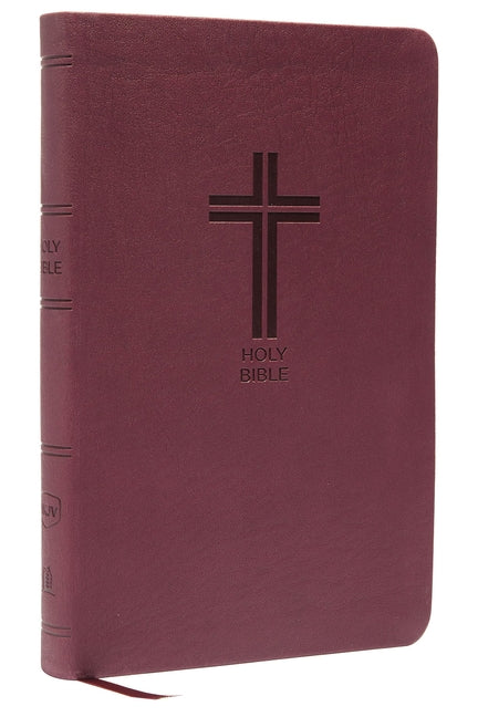 NKJV, Value Thinline Bible, Standard Print, Imitation Leather, Burgundy, Red Letter Edition - Ingram