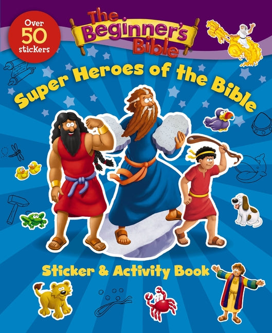 Beginner's Bible Super Heroes of the Bible Sticker and Activity Book - Ingram