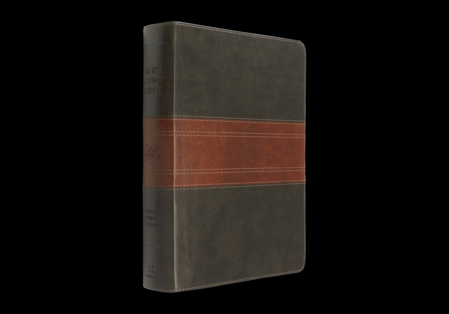 ESV Men's Study Bible (Trutone, Forest/Tan, Trail Design) - Ingram