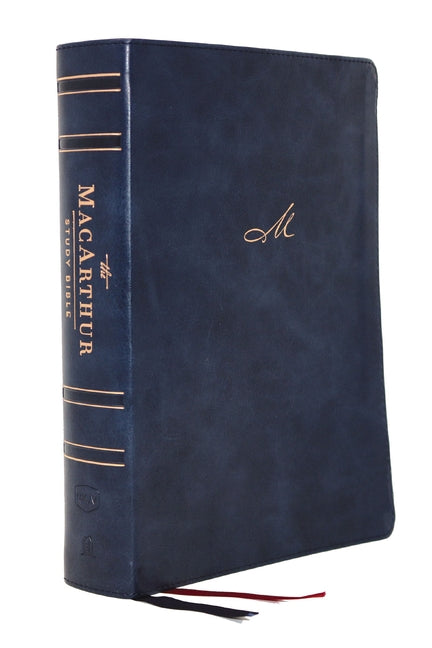Nkjv, MacArthur Study Bible, 2nd Edition, Leathersoft, Blue, Indexed, Comfort Print: Unleashing God's Truth One Verse at a Time - Ingram