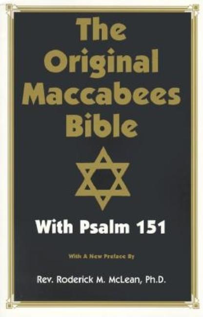 Original Maccabees Bible-OE: With Psalm 151 - Ingram