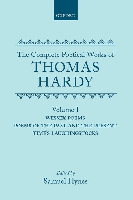 Hardy: Comp Poet Works Vol 1 Hcpw C - Ingram