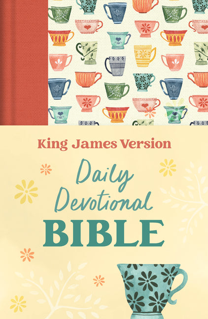 Daily Devotional Bible King James Version [Tangerine Tea Time] - Ingram