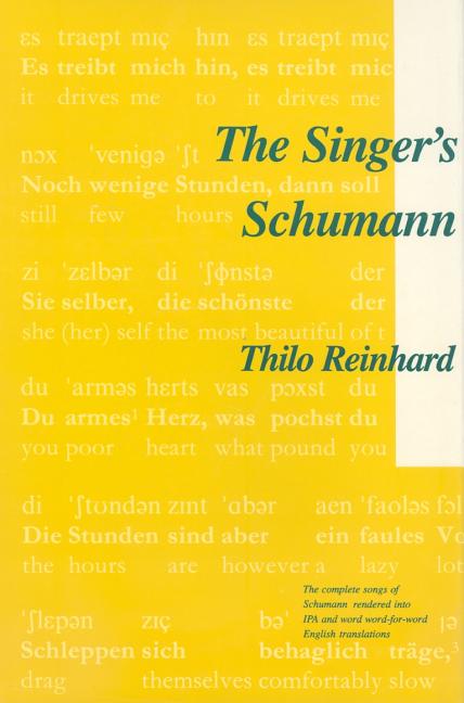 Singer's Schumann - Ingram