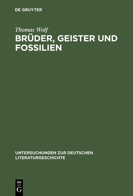 Brüder, Geister und Fossilien (Reprint 2014) - Ingram