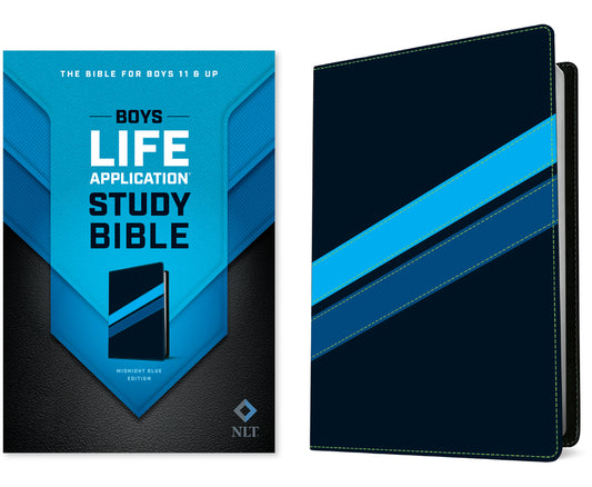 Boys Life Application Study Bible NLT, Tutone - Ingram