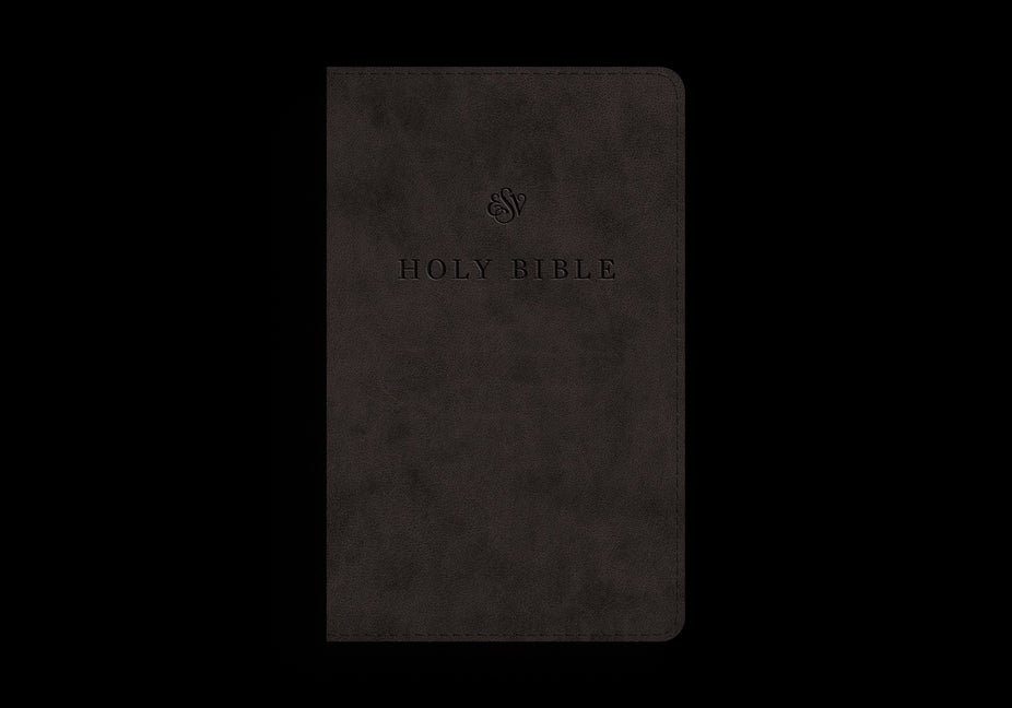 ESV Premium Church Bible, Large Print, Red Letter (Trutone, Black) - Ingram