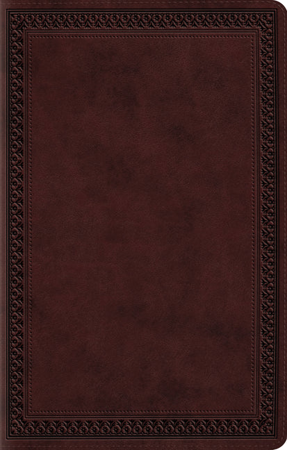 ESV Premium Gift Bible (Trutone, Mahogany, Border Design) - Ingram
