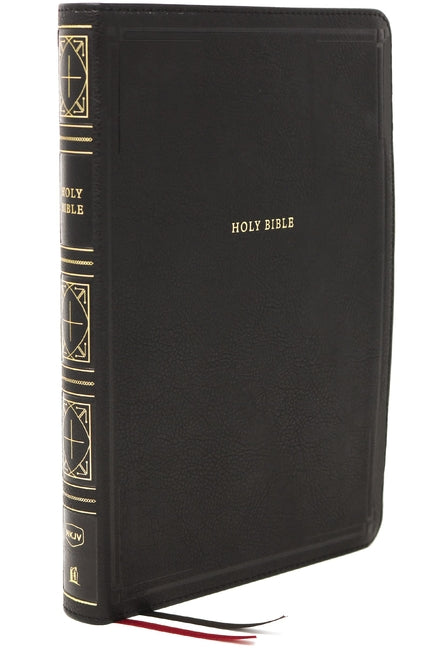 Nkjv, Thinline Bible, Giant Print, Leathersoft, Black, Thumb Indexed, Red Letter Edition, Comfort Print: Holy Bible, New King James Version - Ingram