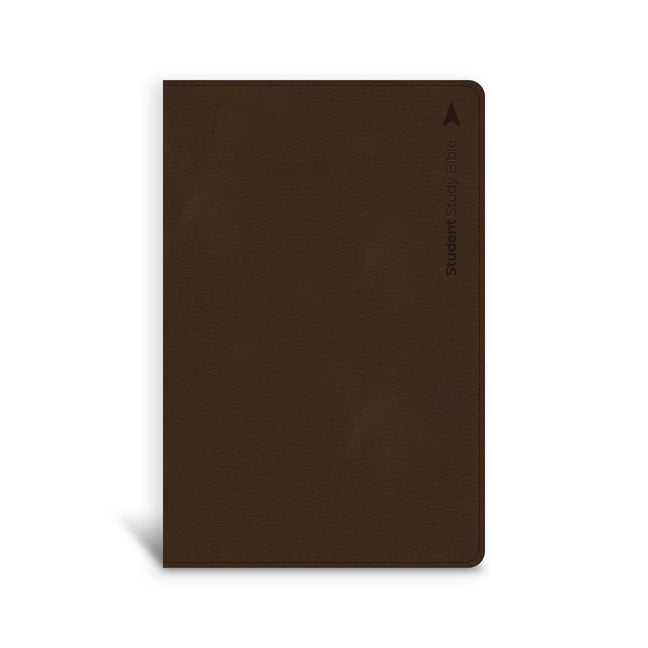 CSB Student Study Bible, Brown Leathertouch - Ingram