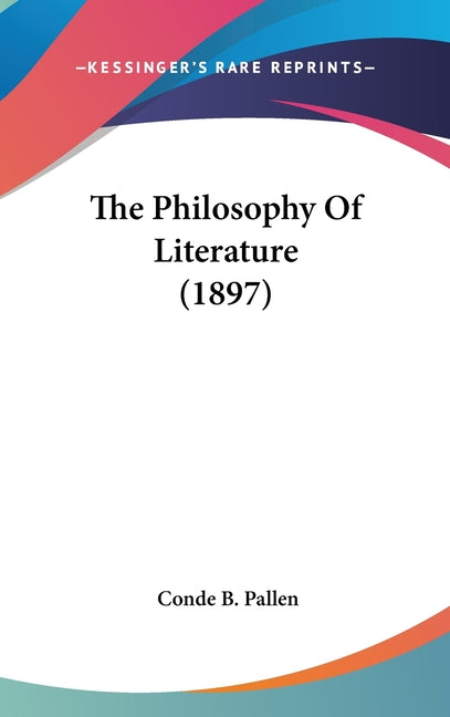 Philosophy Of Literature (1897) - Ingram