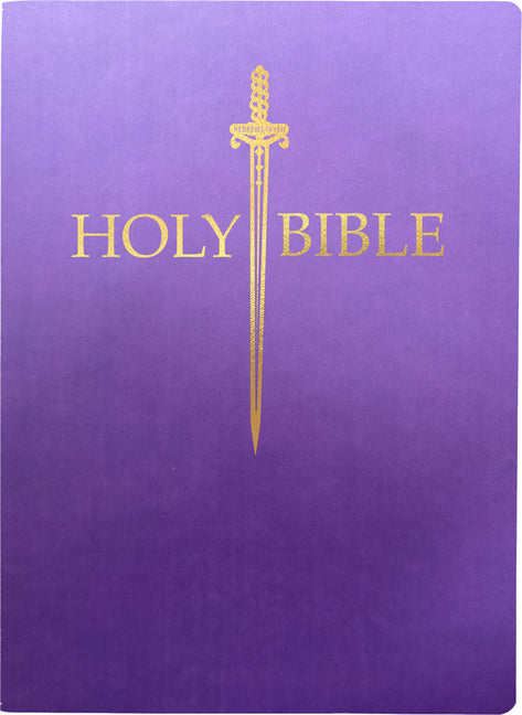 KJV Sword Bible, Large Print, Royal Purple Ultrasoft: (Red Letter, 1611 Version) - Ingram
