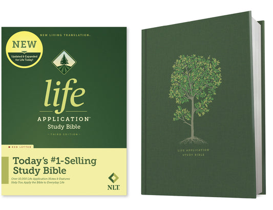 NLT Life Application Study Bible, Third Edition (Red Letter, Hardcover) - Ingram