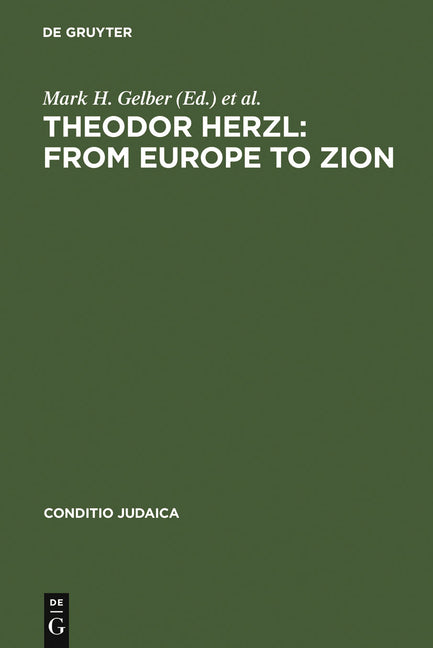 Theodor Herzl: From Europe to Zion (Reprint 2011) - Ingram