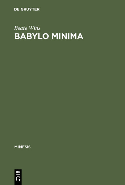 Babylo minima (Reprint 2017) - Ingram