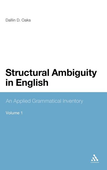 Structural Ambiguity in English 2 Volume Set - Ingram