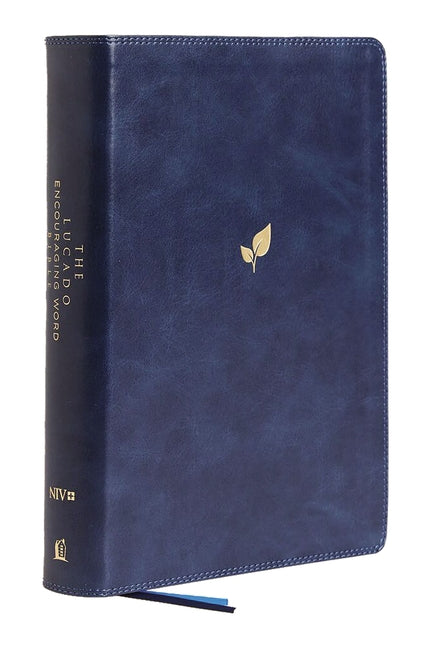 Niv, Lucado Encouraging Word Bible, Blue, Leathersoft, Thumb Indexed, Comfort Print: Holy Bible, New International Version - Ingram