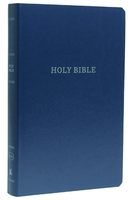 KJV, Gift and Award Bible, Imitation Leather, Blue, Red Letter Edition - Ingram