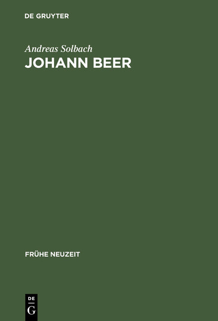 Johann Beer: Rhetorisches Erzählen Zwischen Satire Und Utopie (Reprint 2012) - Ingram