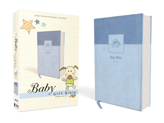Niv, Baby Gift Bible, Holy Bible, Leathersoft, Blue, Red Letter, Comfort Print: Keepsake Edition - Ingram