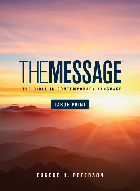 Message Bible-MS-Large Print Numbered - Ingram