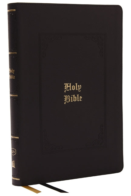 KJV Holy Bible: Giant Print Thinline Bible, Black Leathersoft, Red Letter, Comfort Print: King James Version (Vintage Series) - Ingram