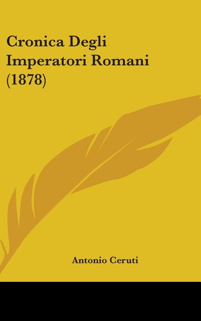 Cronica Degli Imperatori Romani (1878) - Ingram