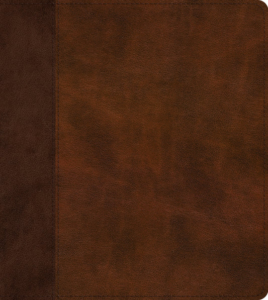 ESV Journaling Study Bible (Trutone, Brown/Chestnut, Timeless Design) - Ingram