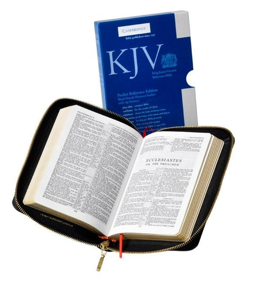 Pocket Reference Bible-KJV-Zipper - Ingram
