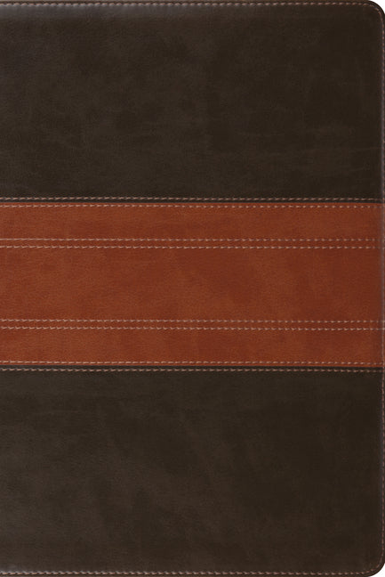 ESV Study Bible, Personal Size (Trutone, Forest/Tan, Trail Design) - Ingram