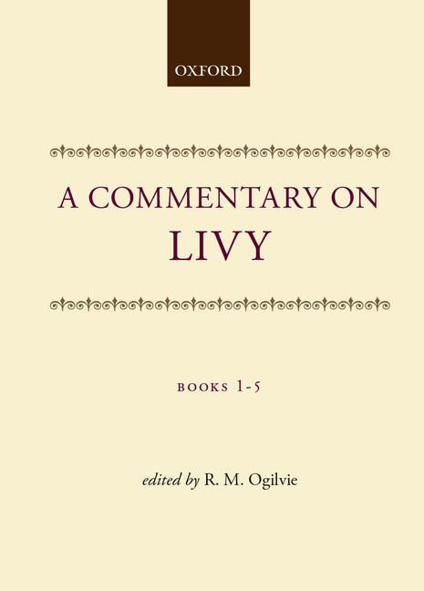 Commentary on Livy: Books I-V - Ingram
