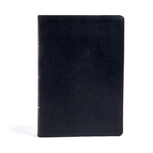 KJV Super Giant Print Reference Bible, Black Leathertouch, Indexed - Ingram