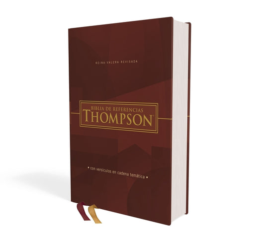 Rvr, Biblia de Referencia Thompson, Tapa Dura, Palabras de Jesús En Rojo, Comfort Print - Ingram