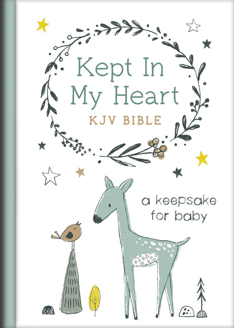 Kept in My Heart KJV Bible [Hazel Woodland]: A Keepsake for Baby - Ingram