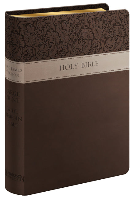 Large Print Wide Margin Bible-KJV - Ingram