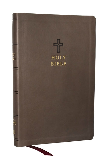 KJV Holy Bible: Value Ultra Thinline, Charcoal Leathersoft, Red Letter, Comfort Print: King James Version - Ingram