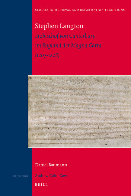 Stephen Langton: Erzbischof Von Canterbury Im England Der Magna Carta (1207-1228) - Ingram
