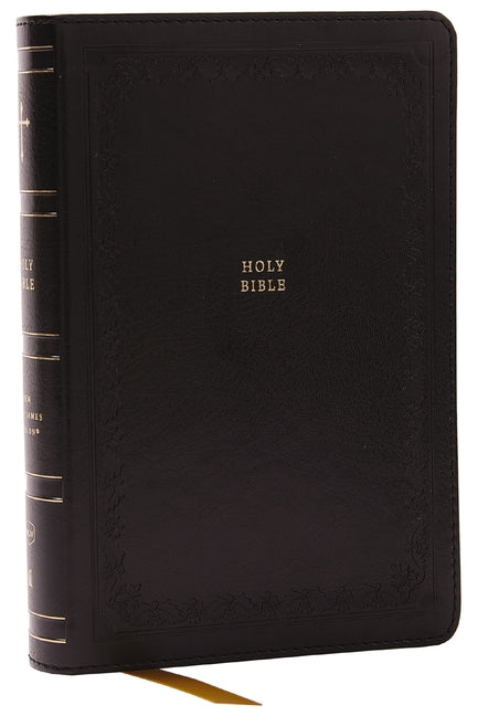 NKJV Compact Paragraph-Style Bible W/ 43,000 Cross References, Black Leathersoft, Red Letter, Comfort Print: Holy Bible, New King James Version: Holy - Ingram