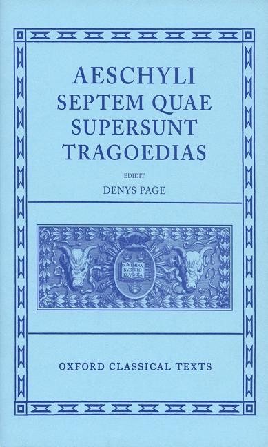 Septem Quae Supersunt Tragoediae - Ingram