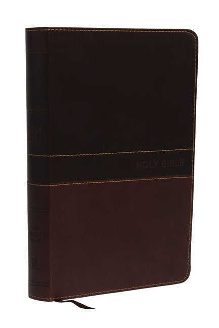 NKJV, Deluxe Gift Bible, Imitation Leather, Tan, Red Letter Edition - Ingram